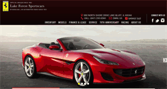 Desktop Screenshot of ferrarilakeforest.com